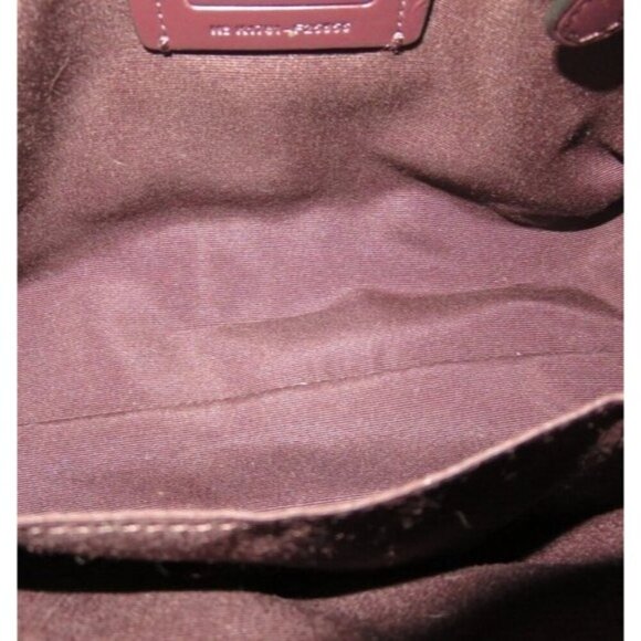 Coach Black Floral Leather Rowan Crossbody Boston Bag Satchel Crossbody with COA - Picture 8 of 13